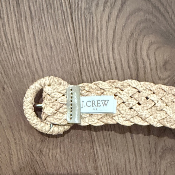 J. Crew Woven Beige Belt - Picture 2 of 2